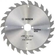 Пиляльний диск BOSCH Optiline Wood ECO 230x30x1,5 Z24 2608644381